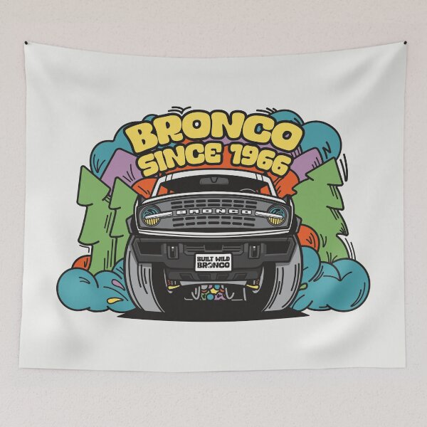 Item preview, 6th Generation Bronco - Oxford White designed and sold by Justin Ellis.