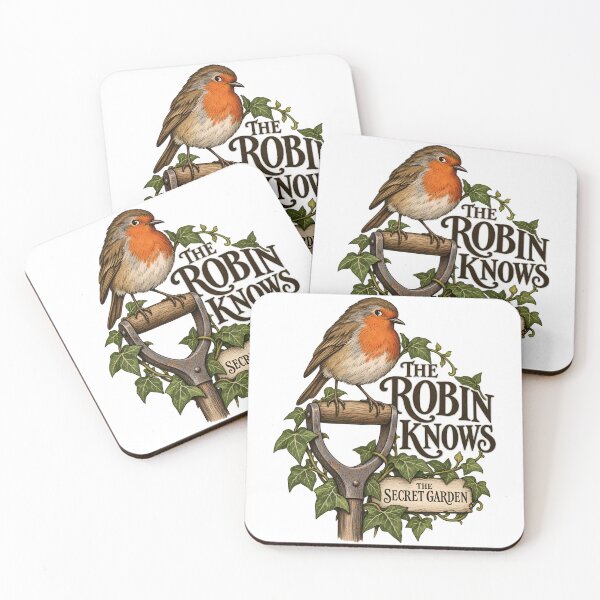 Item preview, The Secret Garden – The Robin Knows the Key designed and sold by Fenay Designs.