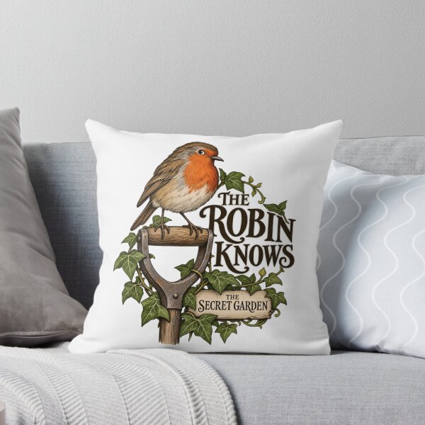 Item preview, The Secret Garden – The Robin Knows the Key designed and sold by Fenay Designs.