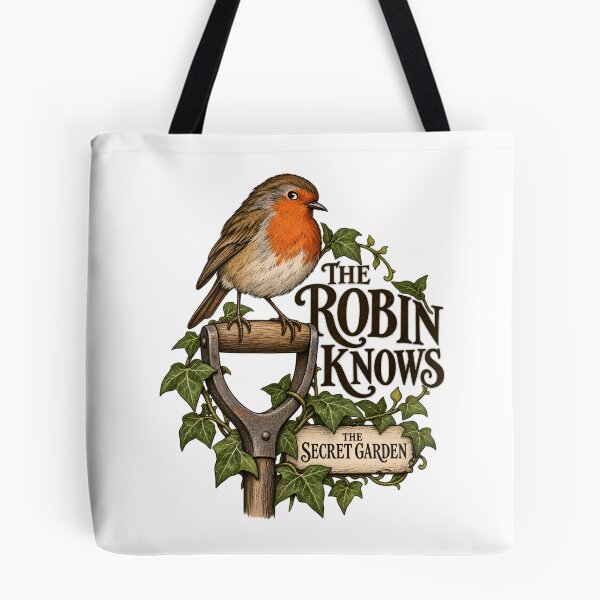Item preview, The Secret Garden – The Robin Knows the Key designed and sold by Fenay Designs.