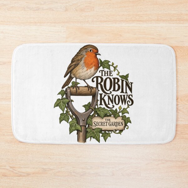 Item preview, The Secret Garden – The Robin Knows the Key designed and sold by Fenay Designs.
