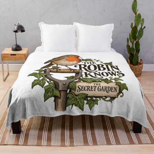 Item preview, The Secret Garden – The Robin Knows the Key designed and sold by Fenay Designs.