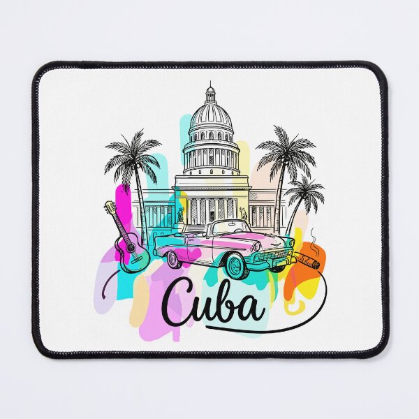 Item preview, Cuba Havana Vintage Travel Art designed and sold by EdwinkOne.
