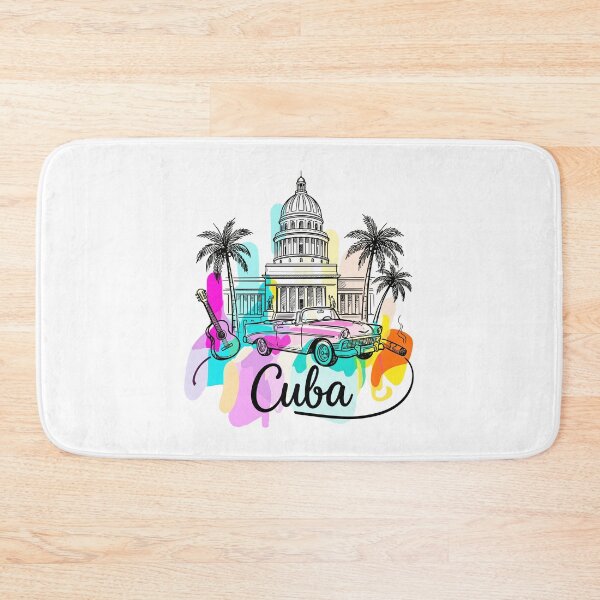 Item preview, Cuba Havana Vintage Travel Art designed and sold by EdwinkOne.
