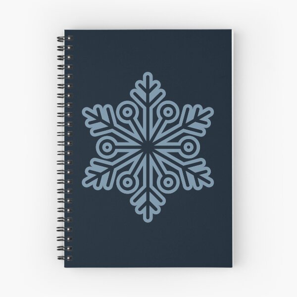 Item preview, Winter Snowflake Dark Indigo Blue Seamless Pattern Art designed and sold by ​Jyoti Digital Artist.
