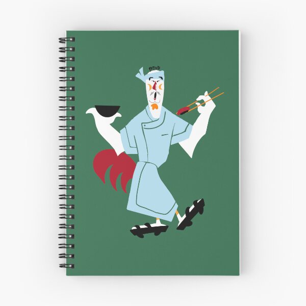 Item preview, Japanese chef rooster in Light Blue designed and sold by UVAART.