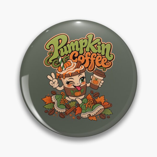 Item preview, Pumpkin Coffee – Cute Cozy Fall Coffee designed and sold by Aimetoi.