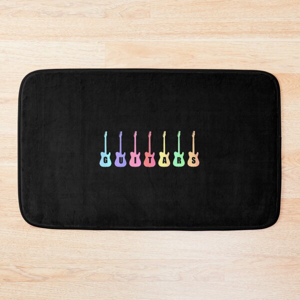 Item preview, Vibrant Colorful Row of Electric Guitars Art Design designed and sold by MailboxSquad.