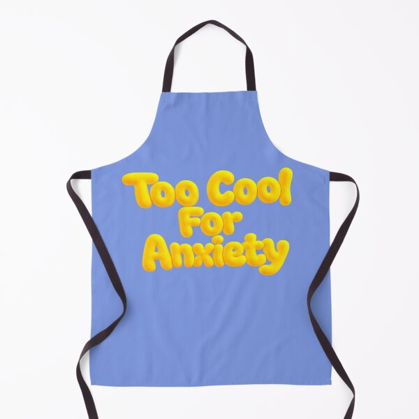 Item preview, Too Cool For Anxiety – Motivational Bubble yellow designed and sold by tviyluv.