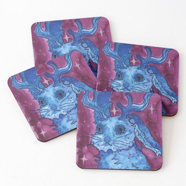 Item preview, Midnight Galaxy Jackalope/Rabbit designed and sold by biohazard-art.