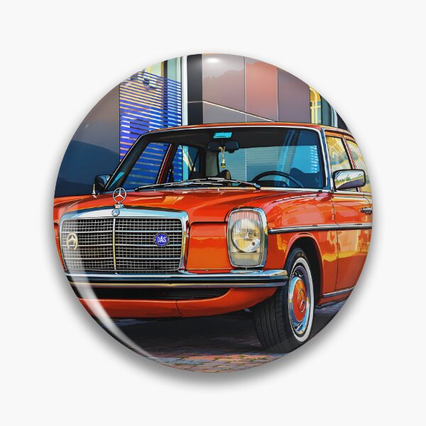 Item preview, Vintage Orange Classic Car Retro Automotive Street Art designed and sold by BlueStar45.
