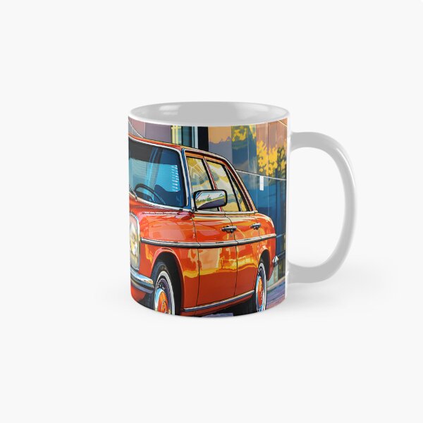 Item preview, Vintage Orange Classic Car Retro Automotive Street Art designed and sold by BlueStar45.