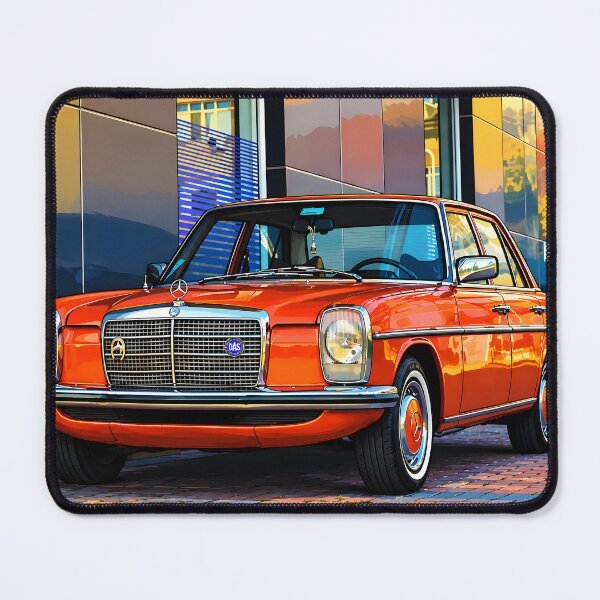 Item preview, Vintage Orange Classic Car Retro Automotive Street Art designed and sold by BlueStar45.