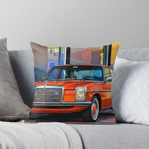 Item preview, Vintage Orange Classic Car Retro Automotive Street Art designed and sold by BlueStar45.