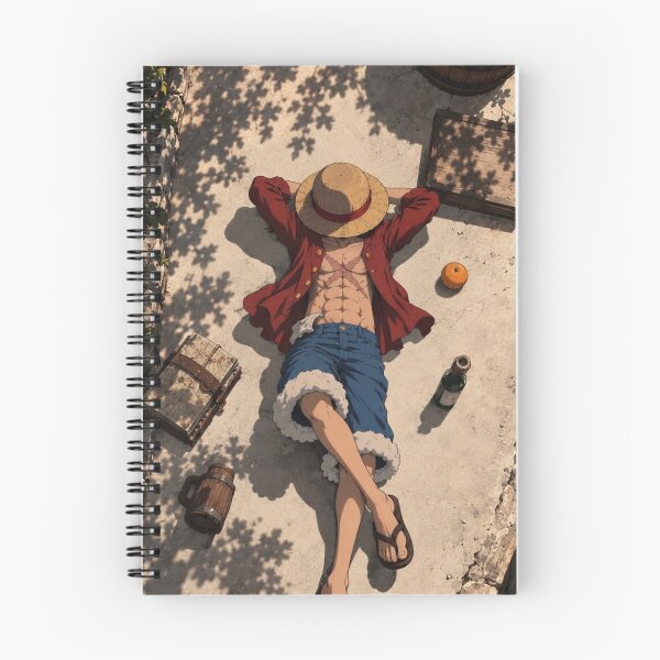 Item preview, Monkey D Luffy Relaxing Dappled Shade One Piece (HIGH-QUALITY) designed and sold by ShawnMorrisDesigns.