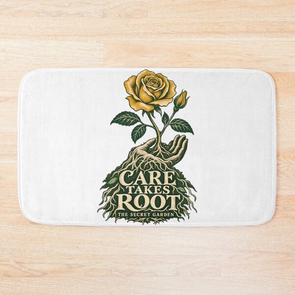 Item preview, The Secret Garden – Care Takes Root Golden Rose designed and sold by Fenay Designs.