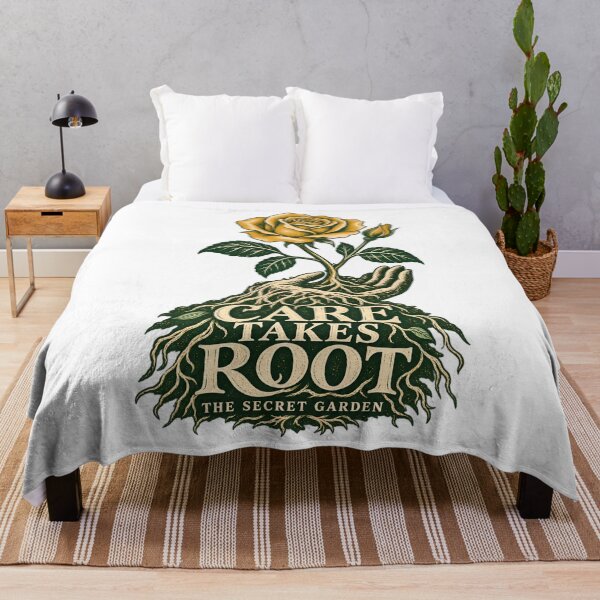 Item preview, The Secret Garden – Care Takes Root Golden Rose designed and sold by Fenay Designs.