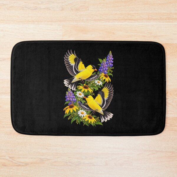 Item preview, Goldfinches In Garden Flight designed and sold by RockitBaby.