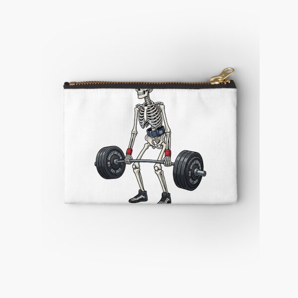 Item preview, Skeleton Gym Powerlifter designed and sold by StickVerse by Owais.