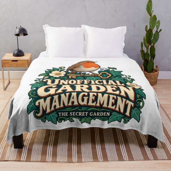Item preview, The Secret Garden – Unofficial Garden Management designed and sold by Fenay Designs.