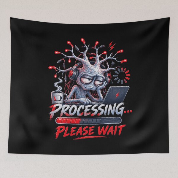 Item preview, Tired Brain Processing designed and sold by AdityaGoodman.