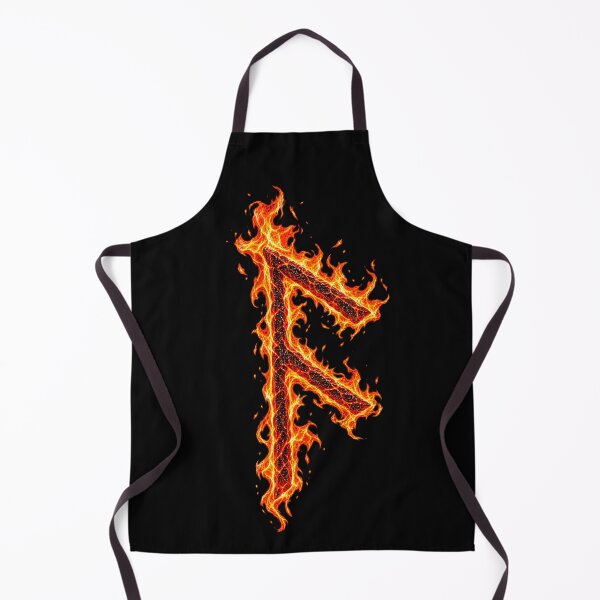 Item preview, Ansuz Rune in flame designed and sold by Faust-ART Design.