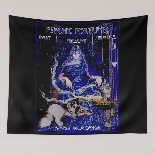 Item preview, PSYCHIC FORTUNES : Vintage Gypsy Readings Advertising Print designed and sold by posterbobs.
