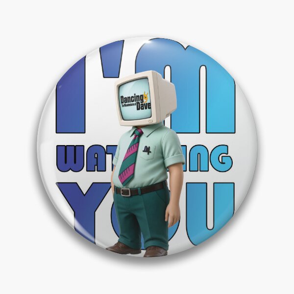 Item preview, Half-man half-TV. He watches us!!! designed and sold by CCWorkfloor.