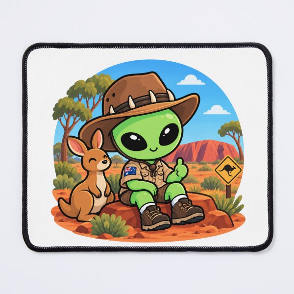 Item preview, Australian Alien | Outback Adventure designed and sold by fedetrev.