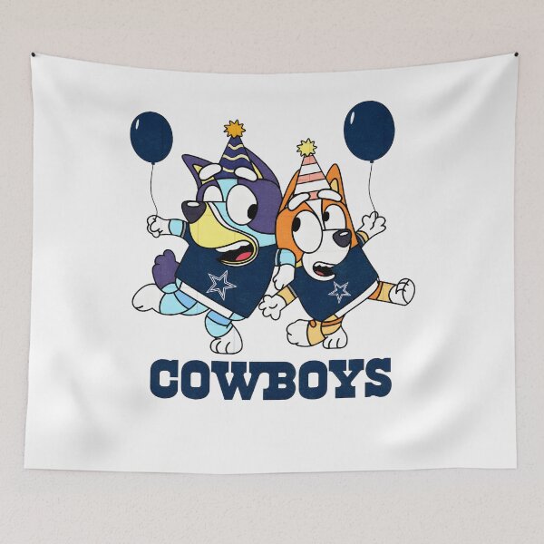 Item preview, Bluey Cowboys Party Dog designed and sold by Kleinpixel.
