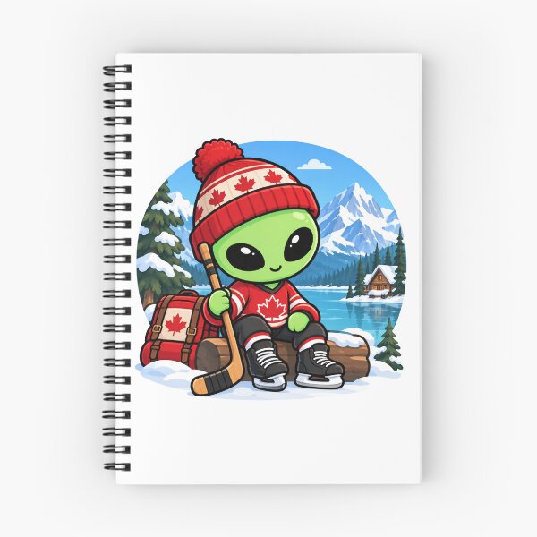 Item preview, Canadian Alien | Hockey & Winter Adventure designed and sold by fedetrev.