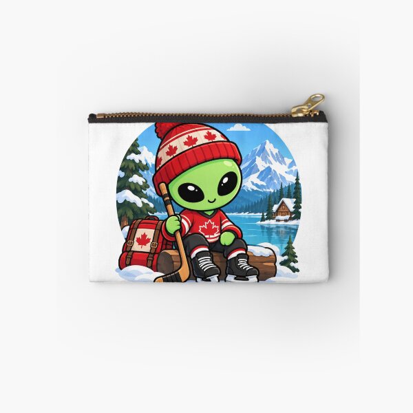 Item preview, Canadian Alien | Hockey & Winter Adventure designed and sold by fedetrev.