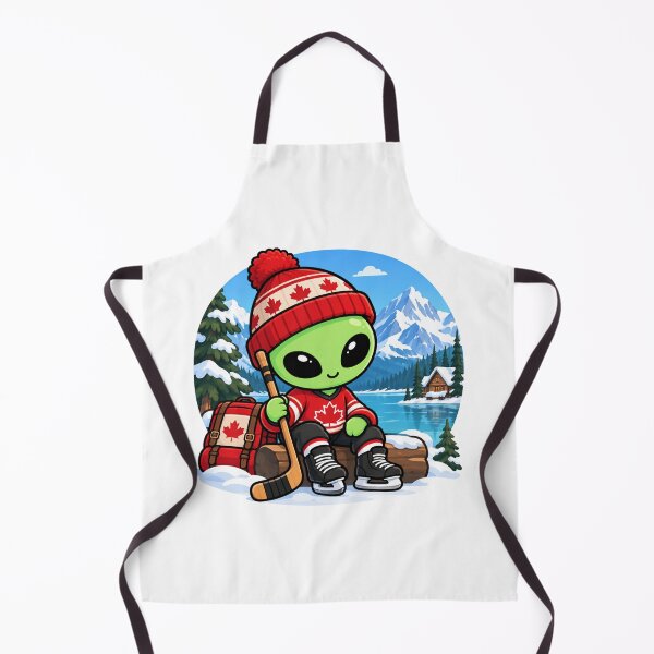 Item preview, Canadian Alien | Hockey & Winter Adventure designed and sold by fedetrev.