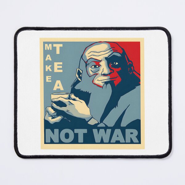 Item preview, Iroh Inspired Make Tea Not War Peaceful Quote Design designed and sold by kzshopdz.