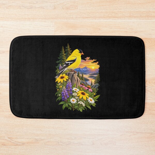 Item preview, Goldfinch At Sunrise designed and sold by RockitBaby.