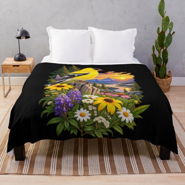Item preview, Goldfinch At Sunrise designed and sold by RockitBaby.