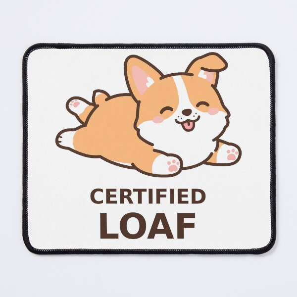Aperçu de l'œuvre Pain certifié - Kawaii Corgi créée et vendue par Visual Dept..