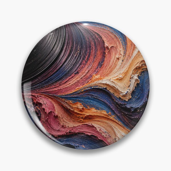 Item preview, Vinyl Record and Flowing Paint – Colorful Retro Music Abstract Art Print designed and sold by Kaleidoscope Print.
