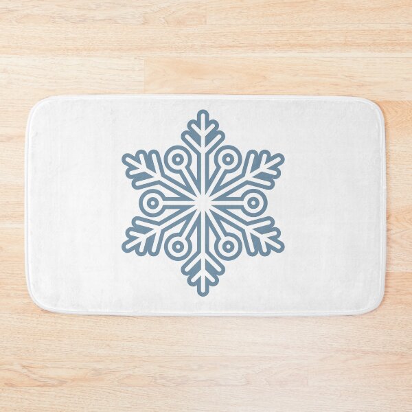 Item preview, White Snowflake Seamless Pattern Art designed and sold by ​Jyoti Digital Artist.