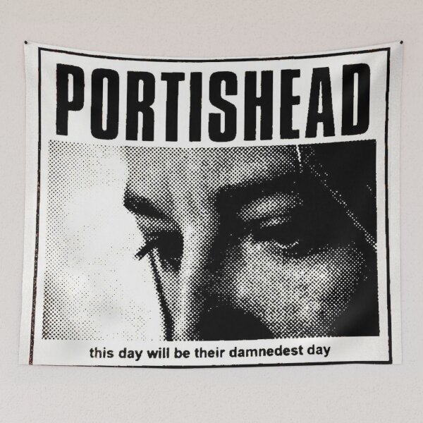 Item preview, Portishead Original Custom Vintage Music Band Tee Unique Poster Wall Art designed and sold by Cool Robot Bro..