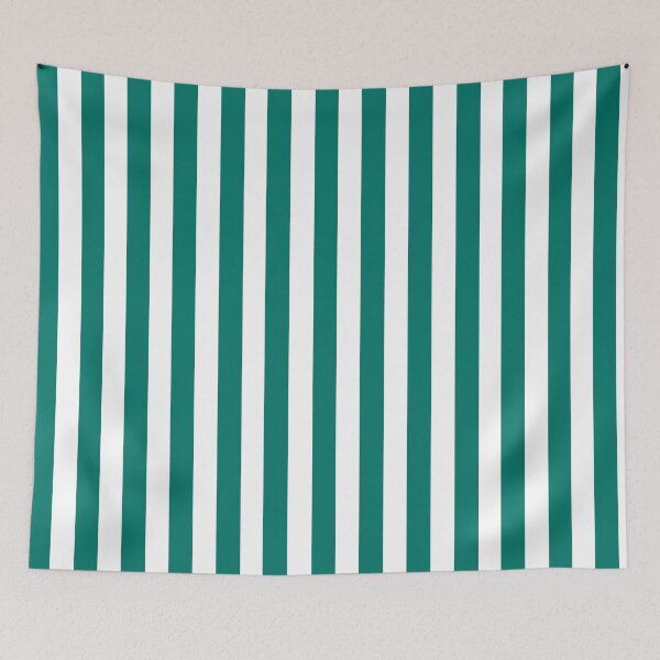 Item preview, Candy stripes in jade green and white designed and sold by RishabhArts1.