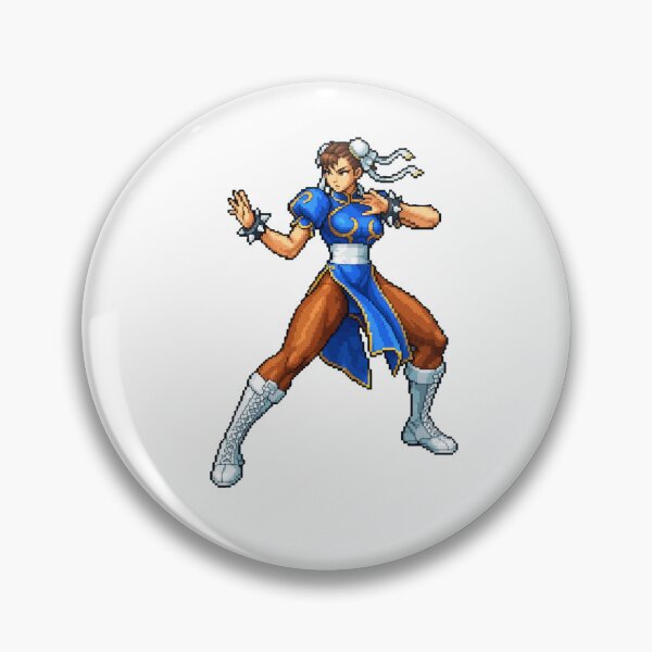 Item preview, Chun-Li Fight Stance 32-bit Retro Pixel Art designed and sold by Ctrl+AltGalaxy.
