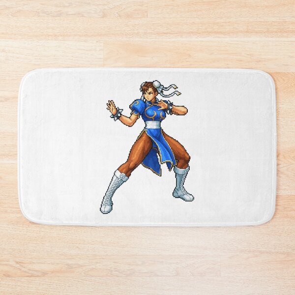 Item preview, Chun-Li Fight Stance 32-bit Retro Pixel Art designed and sold by Ctrl+AltGalaxy.