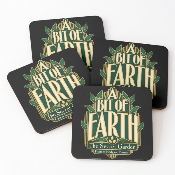 Item preview, The Secret Garden – A Bit of Earth Art Deco Crest designed and sold by Fenay Designs.