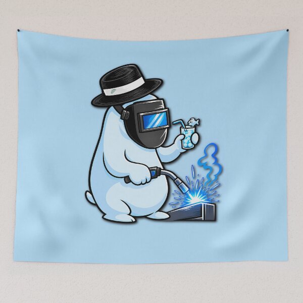 Item preview, Mr. Nonchalance Bear Sippin' with Attitude - Welder Mode designed and sold by YOFANTZ!.