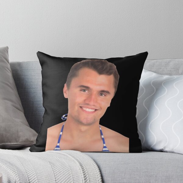 Item preview, Funny Guy in Bikini Top Meme Tee (Kirk) designed and sold by Kirkify-designs.