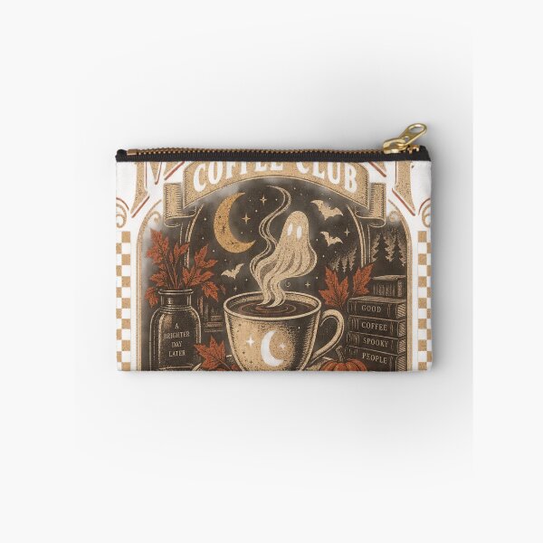 Item preview, Midnight Coffee Club – Vintage Halloween Coffee Ghost designed and sold by pinkaesthetik.