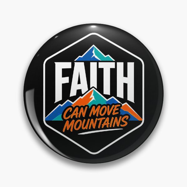Item preview, Matthew 17:20 Faith Can Move Mountains designed and sold by plushism.