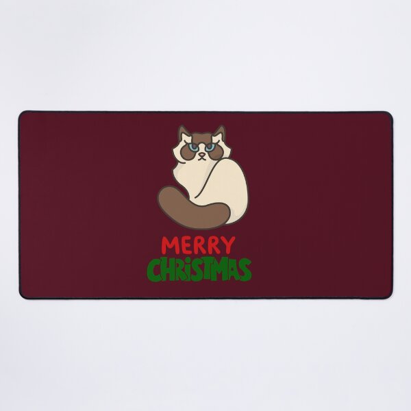 Item preview, Cute Ragdoll Cat Merry Christmas Holiday Art designed and sold by stormk10.
