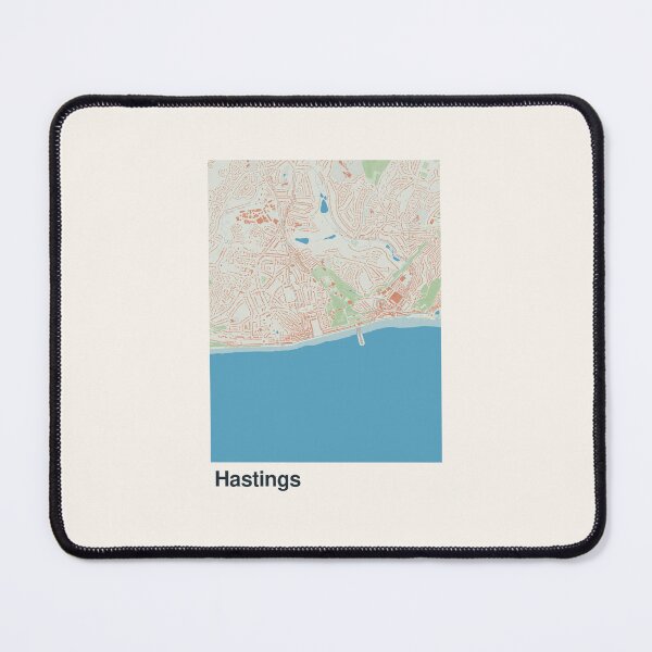 Item preview, Hastings Minimalistic Map Art designed and sold by MapsNerd.